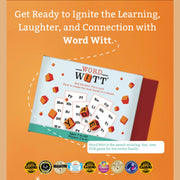 Word Witt : Le jeu rapide et amusant pour toute la famille | Pensée flexible, conscience phonémique et plus encore